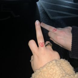 Broken heart tattoo
