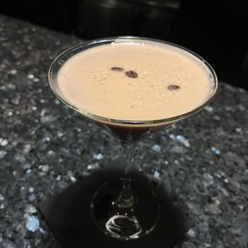 Geoffrey's Malibu - Expresso Martini Shaken not stirred, also superb drink - Seafood Near Me - Malibu, California