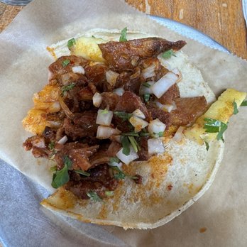 Donkey Taqueria - Taco pork with pineapple - Bars Near Me - Grand Rapids, Michigan