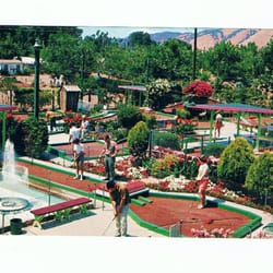 Tatonka Land Mini Golf - Postcard from 1966 mini golf.