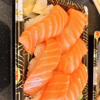 Sushi Express - N4. Salmon Nigiri - Japanese Near Me - Miami Beach, Florida Sushi Express - N4. Salmon Nigiri - Japanese Near Me - Miami Beach, Florida