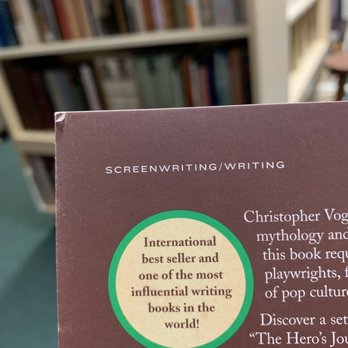 B Street Books - "Writers journey" great writing book - Bookstores Near Me - Burlingame, California