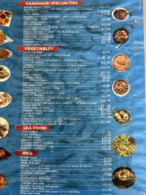 Menu photo 2 Tandoori Grill Fresno, CA Menu photo 2 Tandoori Grill Fresno, CA