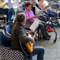 Aegis Living Corte Madera - Sing along activity!