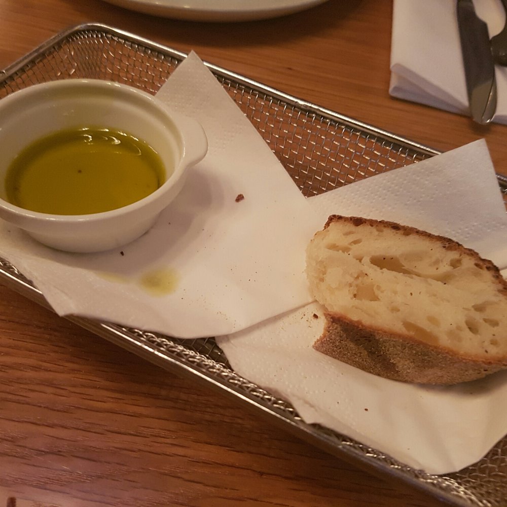 Osteria Oggi - Crunchy bread starter not the most exciting photo i know :-/ - Italian Near Me - Adelaide, SA Osteria Oggi - Crunchy bread starter not the most exciting photo i know :-/ - Italian Near Me - Adelaide, SA