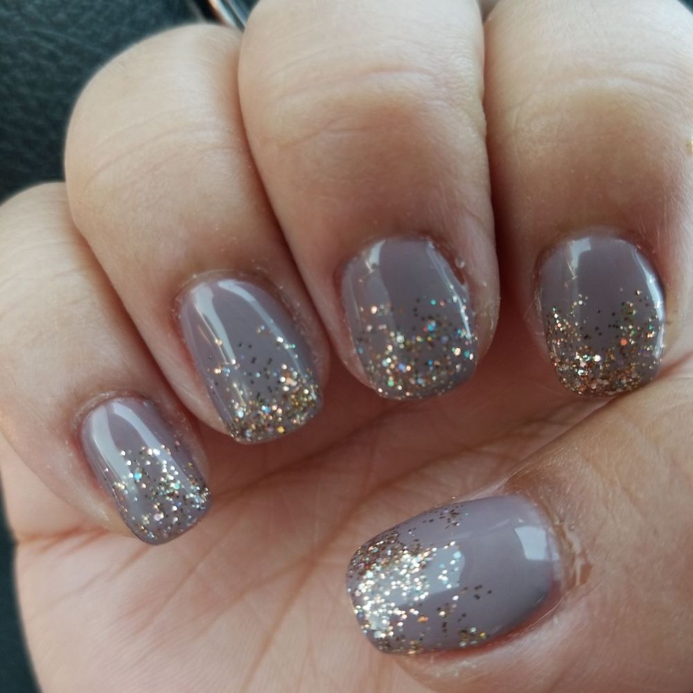 Resort Nails and Spa - Gel manicure with ombre glitter - Nail Salons Near Me - Coppell, Texas Resort Nails and Spa - Gel manicure with ombre glitter - Nail Salons Near Me - Coppell, Texas