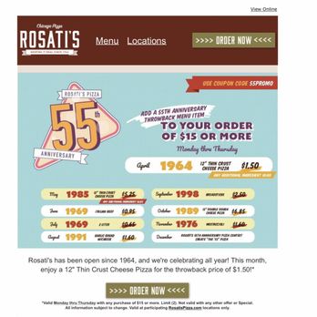 Rosati's Pizza - Pizza Near Me - Morrisville, North Carolina Rosati's Pizza - Pizza Near Me - Morrisville, North Carolina