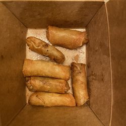 1/2 order of spring rolls
