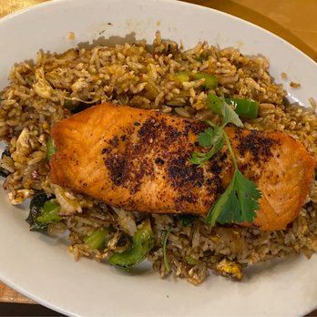 Spoon Eastside - Salmon Thai Basil Fried Rice - Thai Near Me - Atlanta, Georgia Spoon Eastside - Salmon Thai Basil Fried Rice - Thai Near Me - Atlanta, Georgia