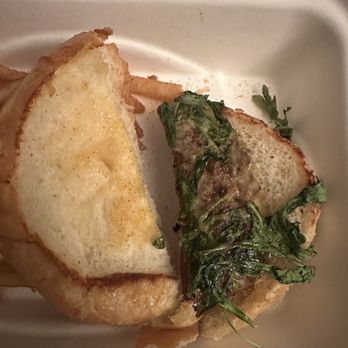 Magnolia Table - The other half of my rip-off burger - Breakfast & Brunch Near Me - Waco, Texas