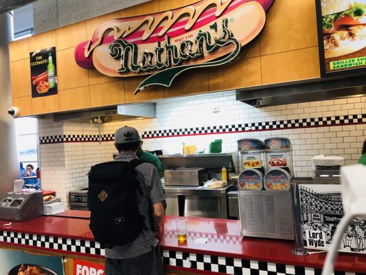 Nathan's Famous Hot Dogs by null
