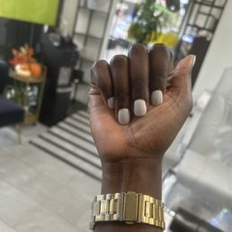Janet was so sweet and took her time with my nails! She got the exact color I requested PERFECTLY. I love how they turned out! Janet was so sweet and took her time with my nails! She got the exact color I requested PERFECTLY. I love how they turned out!