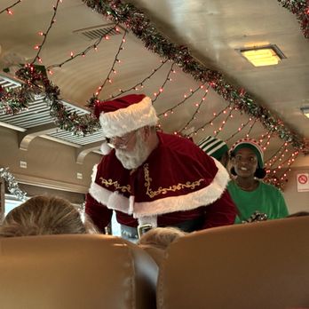 Oregon Rail Heritage Center - Ho Ho Ho! Even Santa's elves showed up to hand out bells, candy canes and Christmas cheer - Museums Near Me - Portland, Oregon Oregon Rail Heritage Center - Ho Ho Ho! Even Santa's elves showed up to hand out bells, candy canes and Christmas cheer - Museums Near Me - Portland, Oregon