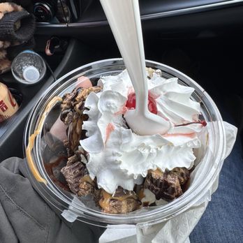 Bruster's Real Ice Cream - Yes, this actually cost $8.69. - Ice Cream & Frozen Yogurt Near Me - Audubon, Pennsylvania Bruster's Real Ice Cream - Yes, this actually cost $8.69. - Ice Cream & Frozen Yogurt Near Me - Audubon, Pennsylvania