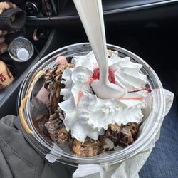 Bruster's Real Ice Cream - Yes, this actually cost $8.69.