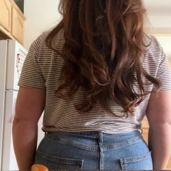 River Rock Salon - I wish i had a photo from the front but i asked for lots of long layers with texture so that my hair wasn't so long and bulky!