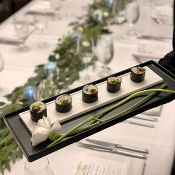 Above and Beyond Catering - Passed Seasonal Vegetable Futomaki - Caterers Near Me - Boston, Massachusetts
