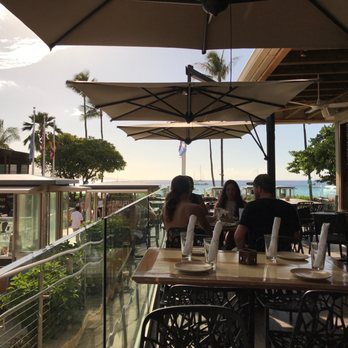 Monkeypod Kitchen - Patio view of ocean - New American Near Me - Lahaina, Hawaii Monkeypod Kitchen - Patio view of ocean - New American Near Me - Lahaina, Hawaii