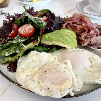 19Seventy at the Ovalo - Steak and eggs with salad substitution - Italian Near Me - Arcadia, California