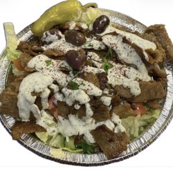 Gyro Express Mediterranean Grill - Gyro salad