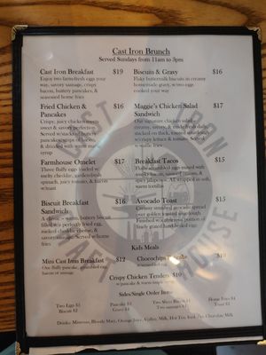 Menu photo 2 Cast Iron Craft House Warrenton, VA Menu photo 2 Cast Iron Craft House Warrenton, VA