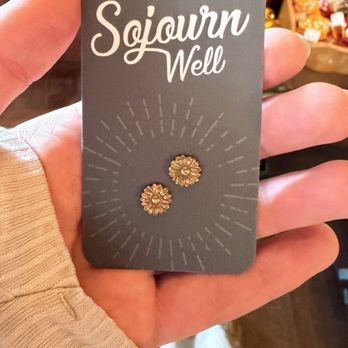 MOSS - Daisy earrings $35 - Women's Clothing Near Me - Port Angeles, Washington MOSS - Daisy earrings $35 - Women's Clothing Near Me - Port Angeles, Washington