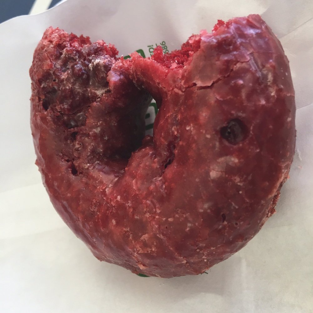 OMG Donuts - Red velvet ( sorry was too :( - Donuts Near Me - Arvada, Colorado OMG Donuts - Red velvet ( sorry was too :( - Donuts Near Me - Arvada, Colorado