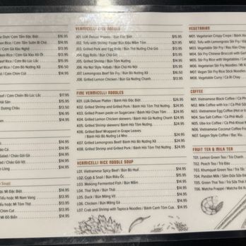 Lua kitchen - Back side of menu - Seafood Near Me - Garland, Texas Lua kitchen - Back side of menu - Seafood Near Me - Garland, Texas