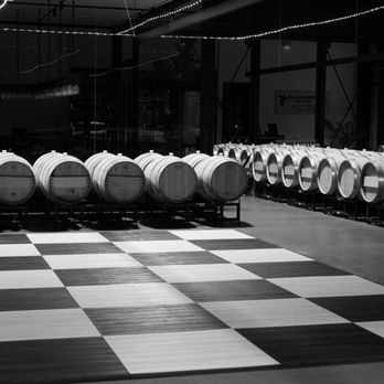 The Barn Collection - Our 21' x 21' dance floor, installed for a Fall winery wedding - Party Equipment Rentals Near Me