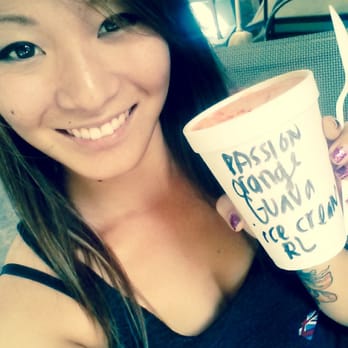Henry's Place - First timer.. And went with a "localkine" flava.. So yummy!! - Ice Cream & Frozen Yogurt Near Me - Honolulu, Hawaii
