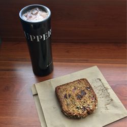 Second Cup - Energy Loaf, Iced Pink Chai