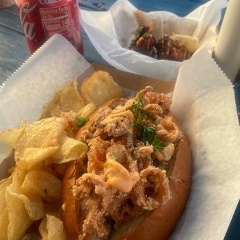 What The Fish Rolls - Calamari Roll - Seafood Near Me - Tavernier, Florida
