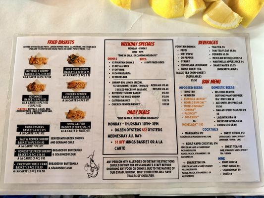 Menu photo 1 Shrimp Heads San Diego, CA Menu photo 1 Shrimp Heads San Diego, CA