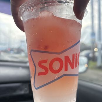 Sonic Drive-In - Strawberry mangonada - Fast Food Near Me - Puyallup, Washington