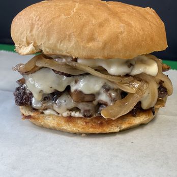 The Burger Forge - Double mushroom swiss - Burgers Near Me - Van Buren, Arkansas