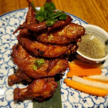 Anh and Chi - Chicken wings | Butter, garlic and green onion - Vietnamese Near Me - Vancouver, British Columbia