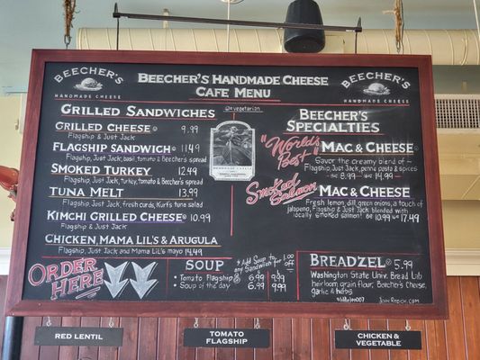 Menu photo 1 Beecher's Handmade Cheese Seattle, WA