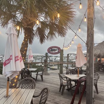 The Conch House Restaurant - Tables on the patio - Caribbean Near Me - Saint Augustine, Florida The Conch House Restaurant - Tables on the patio - Caribbean Near Me - Saint Augustine, Florida