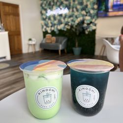 Kimochi - Honeydew latte and blueberry bomber