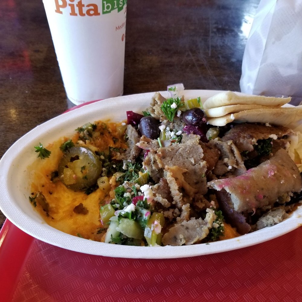 Pita Bistro - I got a build your own bowl. :-) - Mediterranean Near Me - Phoenix, Arizona Pita Bistro - I got a build your own bowl. :-) - Mediterranean Near Me - Phoenix, Arizona