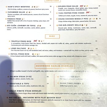 NAM Kitchen - Lomita - Menu 2 - Asian Fusion Near Me - Lomita, California NAM Kitchen - Lomita - Menu 2 - Asian Fusion Near Me - Lomita, California