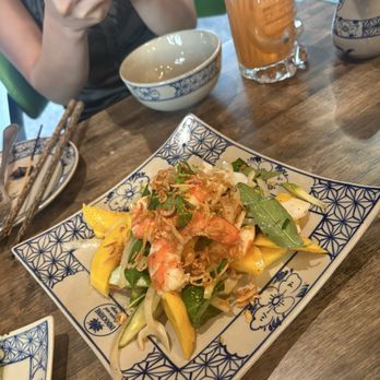 Indochine Cuisine and Lounge - Mango salad with shrimp and squid - Vietnamese Near Me - Washington, DC, District of Columbia
