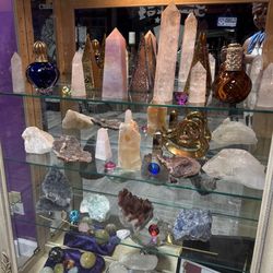Psychic Chakra Boutique - Rare crystals for spiritual healing balance and grounding energy soulmate rose quartz towers to attract love and successful relationships