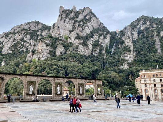 Santa Maria de Montserrat Abbey by null