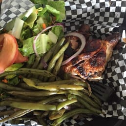 1/4 Peruvian chicken with 2 sides 7.99