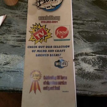Bubi's Awesome Eats - Bubi's menu. - Burgers Near Me - Windsor, Ontario
