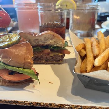 1919 Kitchen & Tap - Wisco Burger and fries $2 extra - New American Near Me - Green Bay, Wisconsin 1919 Kitchen & Tap - Wisco Burger and fries $2 extra - New American Near Me - Green Bay, Wisconsin