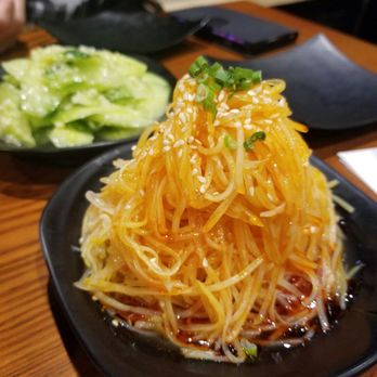Yang's Braised Chicken Rice - shredded potatoes - Chinese Near Me - Markham, Ontario Yang's Braised Chicken Rice - shredded potatoes - Chinese Near Me - Markham, Ontario