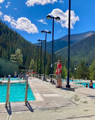 Miette Hot Springs by null