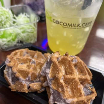 Cocomilk Cafe - taro mochi - Laotian Near Me - Sacramento, California